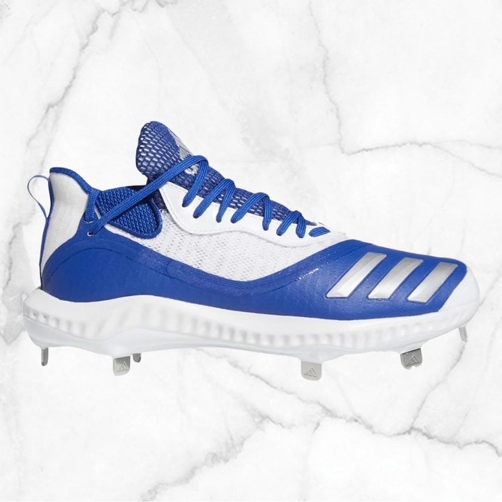 New! Adidas Icon V Bounce Iced Out Cleats - Size 10